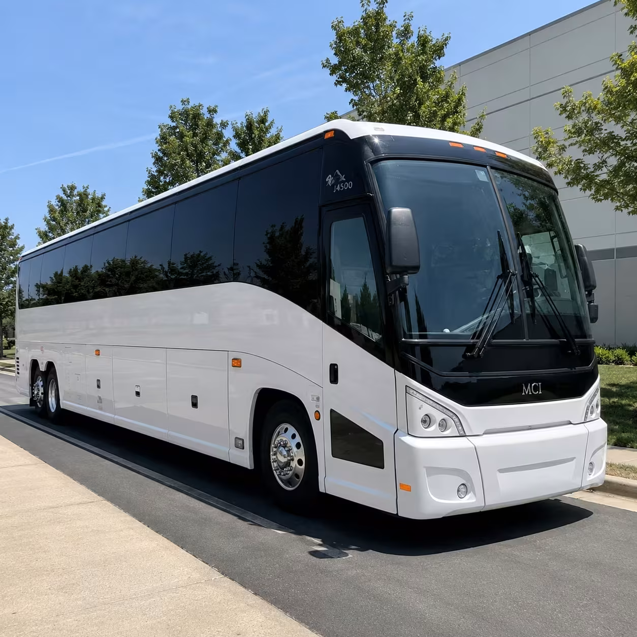 56 passenger charter bus