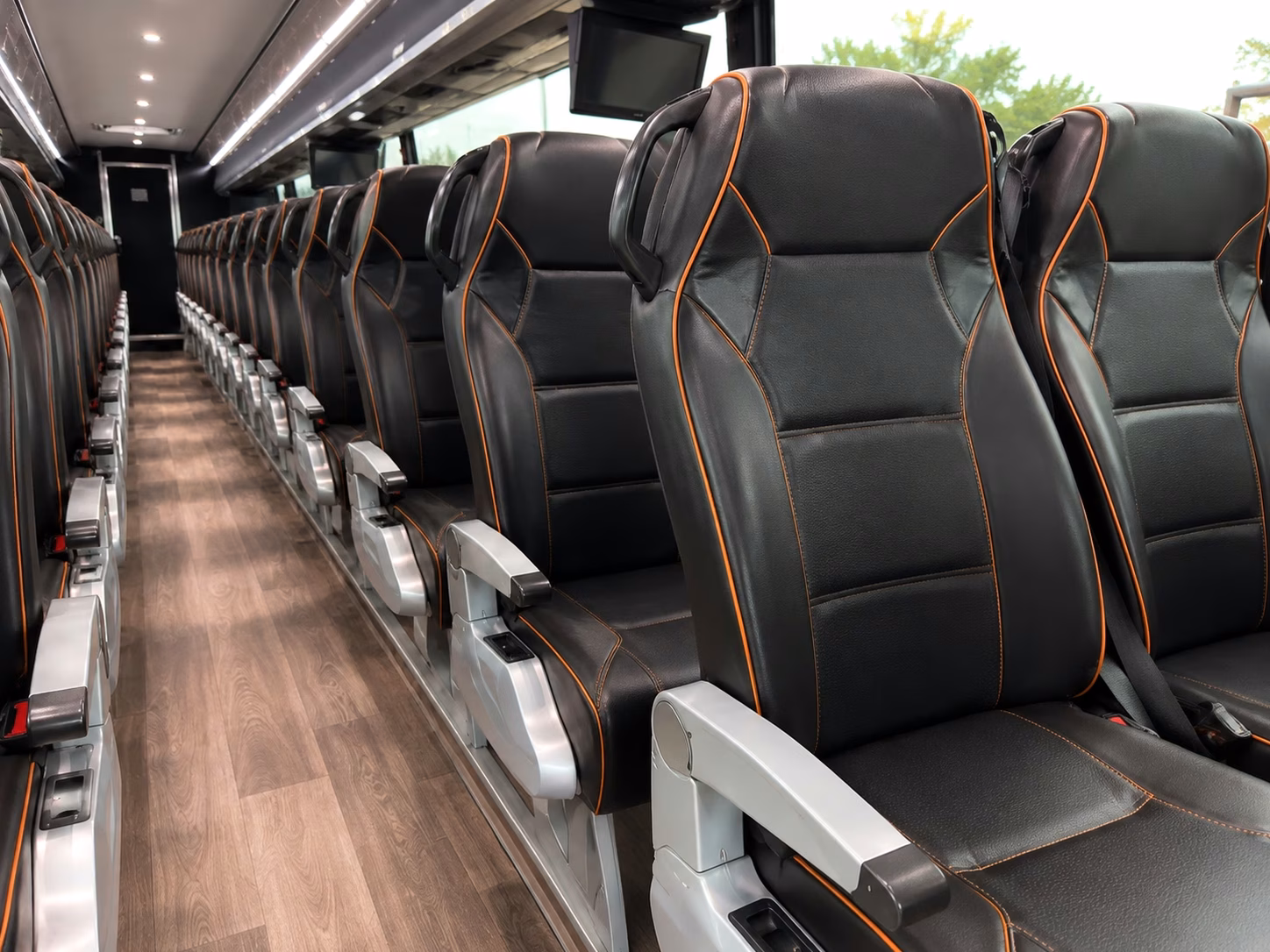 nashua charter bus rental inside