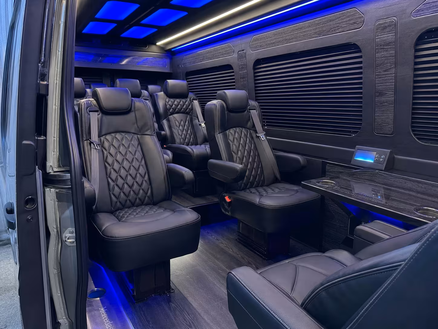 sprinter van transportation for groups and events across nashua